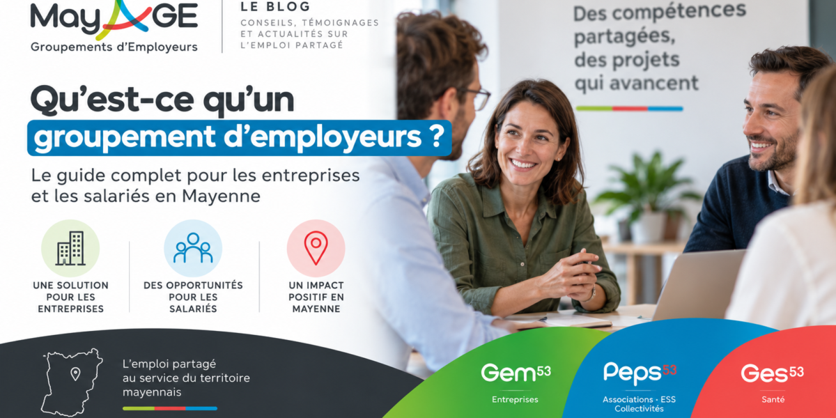 Qu’est-ce qu’un groupement d’employeurs ? Le guide complet pour les entreprises et les salariés en Mayenne
