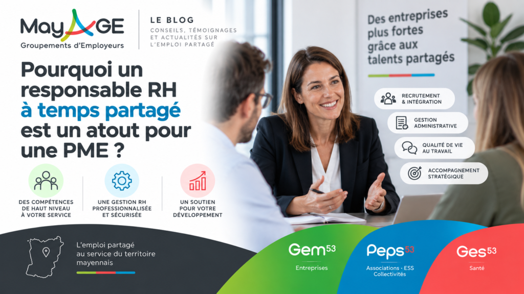 Pourquoi un responsable RH à temps partagé est un atout pour une PME ?