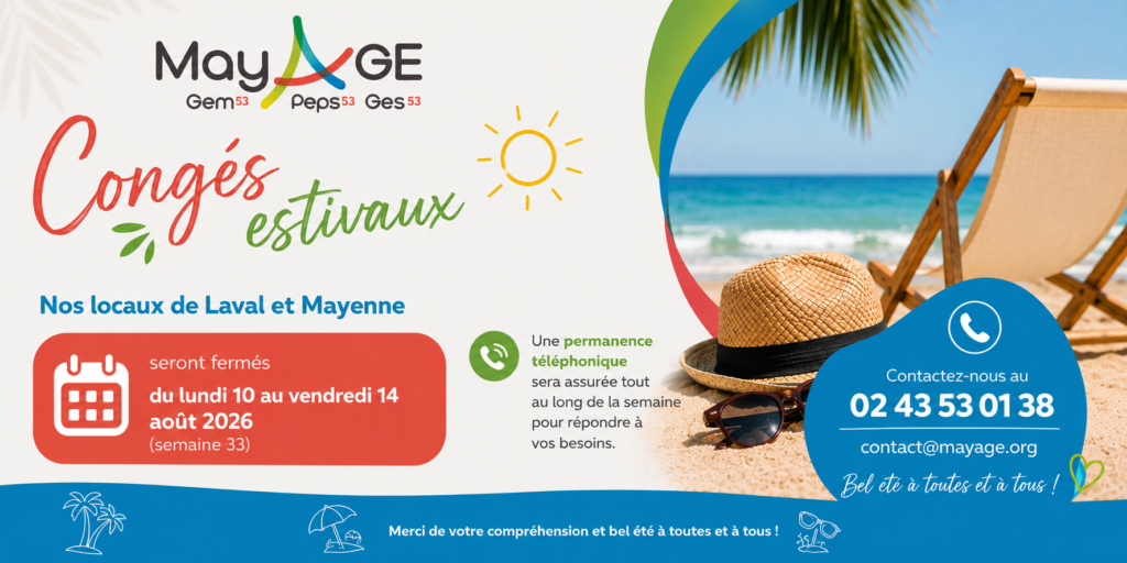 Congés estivaux 2026