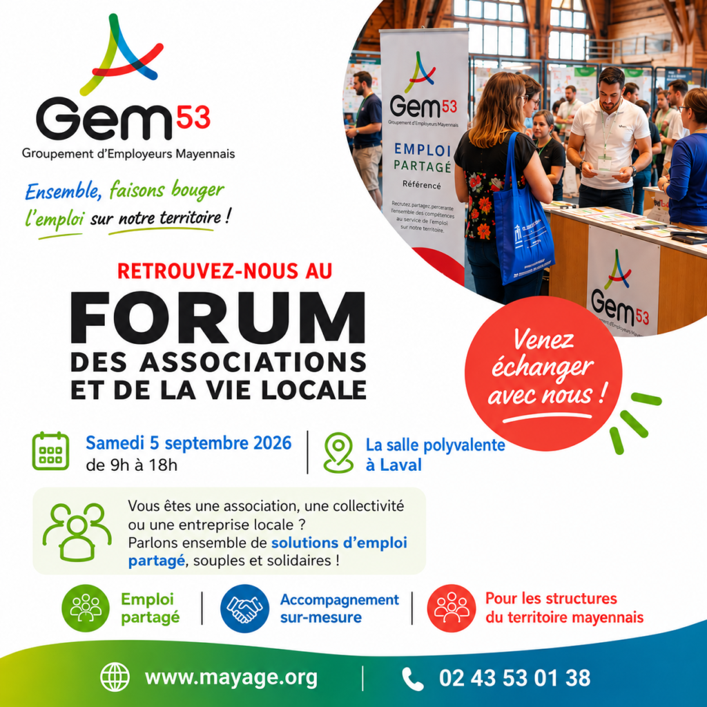 📣 Mayage était présent au Forum des Associations de Laval !