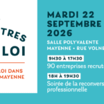 Mayage vous donne rendez-vous aux Rencontres de l’Emploi à Mayenne